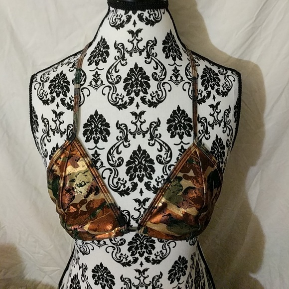 Shiny Camo Bikini - Picture 2 of 5